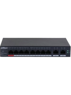 Dahua 8port CS4010-8GT-110 Gigabit Cloud Poe Yönetilebilir Switch