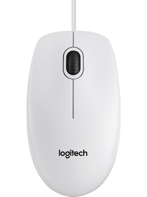 Logıtech B100 Nano Mouse Kablolu Beyaz 910-003360