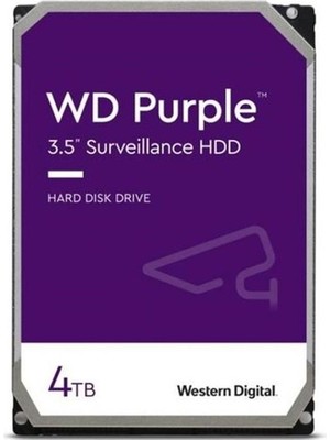 Wd Purple 4tb 5400RPM 256MB Sata3 WD43PURZ 7/24 HDD Resmi Disti Garantili