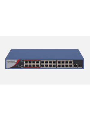 Hıkvısıon DS-3E0326P-E/M(B) 24FE Poe Port (230W), 1ge Uplink, 1xsfp Switch