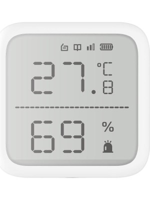Hıkvısıon Ds-Pdtph-E-We Kablosuz Alarm +Sıcaklık Dedektörü