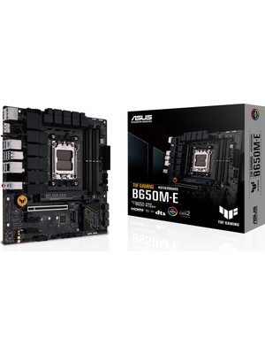 Asus Tuf Gamıng B650M-E Am5 Ddr5 6400(OC) HDMI Dp M2 Rgb Matx 128GB Ram