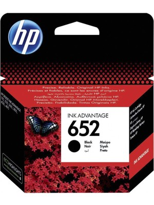 Hp F6V25AE Sıyah Kartus No: 652