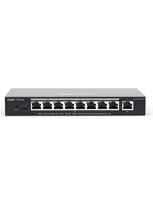 Ruijie- Reyee RG-ES209GC-P 8xge-1xge Uplink 120W Poe Switch