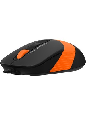 A4 Tech FM10 1600DPI 4 Tuş Optik Kablolu Turuncu Mouse