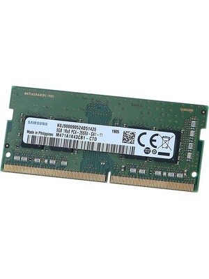 Samsung 8gb Ddr4 2666MHZ Notebook Ram Value M471A1K43CB1-CTD