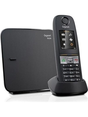 Gıgaset E630 10/100 Sabit Hatlı Telefon Siyah