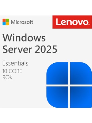 Lenovo Windows Server 2025 Essentials Rok (10 Core) - Multilang
