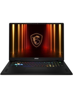 Msı 18" Qhd Vector A18 Hx A9WIG-093TR Ryzen 9 9955HX-32GB Ddr5 RAM-16GB RTX5080-1TB NVME-W11H 240HZ