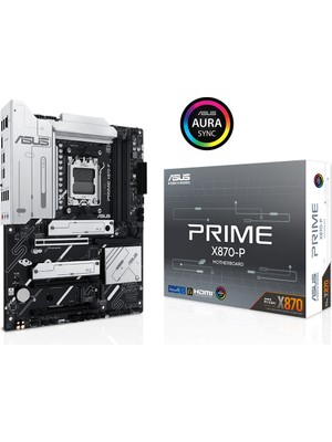 Asus Prıme X870-P Amd X870 Soket Am5 Ddr5 8000+(OC