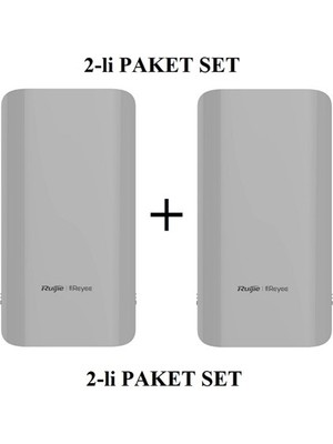 Ruıjıe Reyee RG-EST310 10DBI 867MBPS 5ghz 1km Harici Access Point 2-Li Set