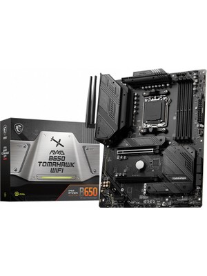 Msı Mag B650 Tomahawk Wıfı Ddr5 6600(OC)MHZ M.2 Atx Am5