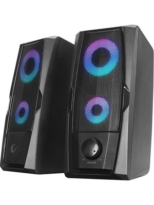 Rampage Rms-X9 2.0 Rgb Işıklı Multimedia 5V 30DB Gaming Oyuncu Speaker