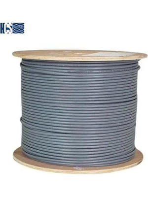 Hcs 500METRE H06-00402-DP0-FV0000 Cat6 Lsoh Utp Kablo Gri