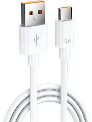 Sensei Snsdc-1m USB To Type-C 6A Data ve Şarj Kablosu (1m)