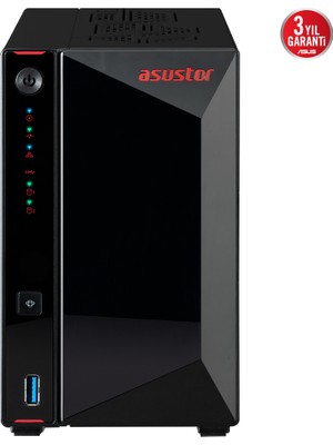 Asustor AS5402T 4gb 2 Bay 2x 2.5glan Depolama Ünitesi