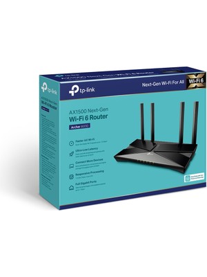 Tp-Link Archer AX10 AX1500 Wi-Fi 6 Router ( Yönlendirici )