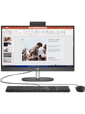 Hp Proone 240 G10 A1JZ2ES 23.8fhd I7-1355 16GB 512SSD Dos (Siyah)
