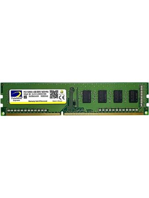 Twınmos 4gb Ddr3 1600MHZ Pc Ram Value MDD34GB1600D 1.5V