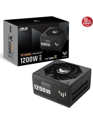 Asus 1200W 80+ Gold Tuf Gamıng Pcıe 5.0 Tam Modüler Power Supply