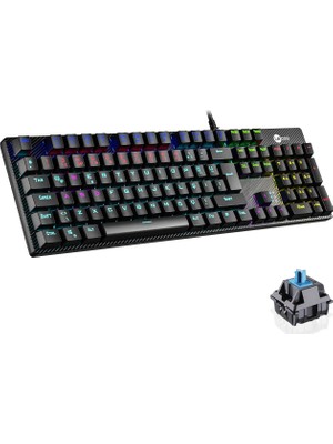 Lenovo Lecoo KG1101 Black Rgb Klavye