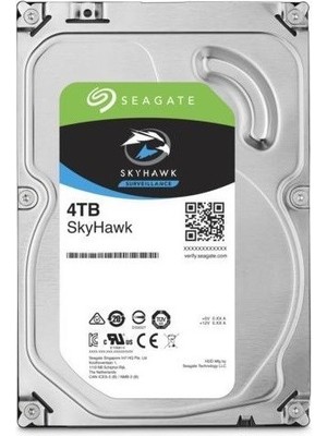 Seagate 3.5" 4tb Skyhawk ST4000VX016 5900 Rpm 256MB Sata-3 Güvenlik Diski