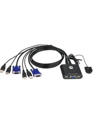 Aten CS22U 2 Port USB VGA Kvm Auto Switch
