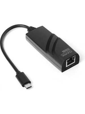 Dark Type C Gigabit Ethernet Adaptörü