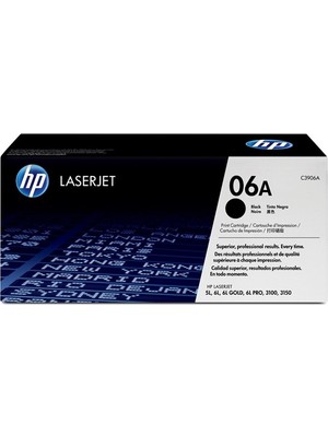 Hp C3906A 06A Sıyah 1500SY Orjınal Toner