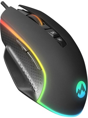 Everest Rage-X2 USB Siyah 800/1600/3200/4800/6400 Dpi Gaming Oyuncu Mouse
