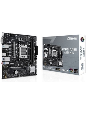 Asus Prıme A620M-K Ddr5 HDMI Pcıe 16X V4.0 Am5 Matx