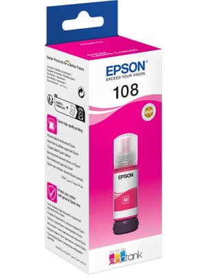 Epson 108 T09C34A Kırmızı Mürekkep