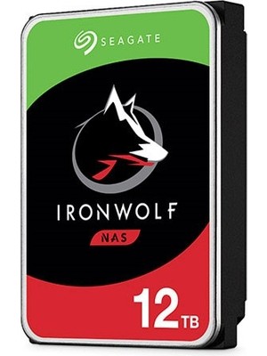 Seagate 12TB  Ironwolf ST12000VN0008 256MB 7200RPM Nas Diski