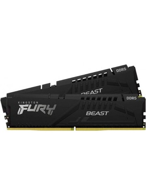 Kıngston 64GB (2x 32GB) Ddr5 5600MHZ CL36 Dual Kıt Pc Ram Beast Expo KF556C36BBEK2-64TR