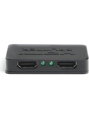 Dark 4K Ultrahd 1 Giriş 2 Çıkışlı HDMI Splitter (Sinyal Çoğaltıcı)