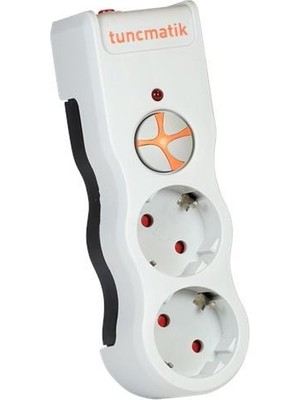 Tunçmatik Powersurge Enerji Koruma 2li  Beyaz - TSK19021