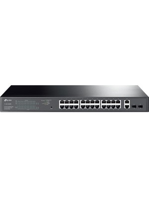 Tp-Lınk TL-SG1428PE 28 Port 10/100/1000 24 Port Poe+ 2 x Sfp Yonetılebılır Rack Mount Swıtch