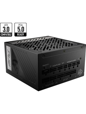 Msı Mpg A850G Pcıe5 850W 80+Gold 135MM Fan Modüler Power Supplys