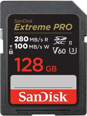 Sandısk 128GB Extreme Pro SDSDXEP-128G-GN4IN Sdxc Hafıza Kartı