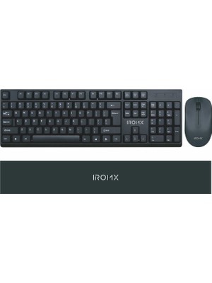 Iromx SW20C Tr Kablosuz Standart Siyah Q Klavye+Mouse