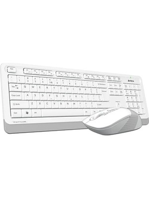 A4 Tech FG1010 Kablosuz Beyaz Q Klavye Mouse Set