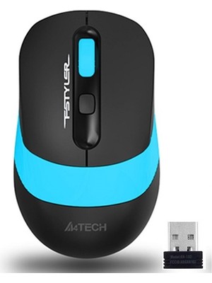 A4 Tech FG10 Kablosuz 2000DPI Optic Siyah/mavi Mouse