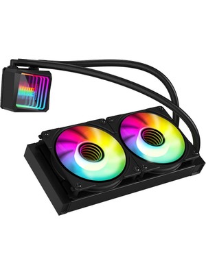 Powerboost Alpha 240B Argb Fanlı 240MM (LGA1700/AM4/AM5) Uyumlu Sıvı Soğutma