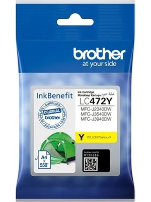 Brother 550 Sayfa Sarı Kartuş