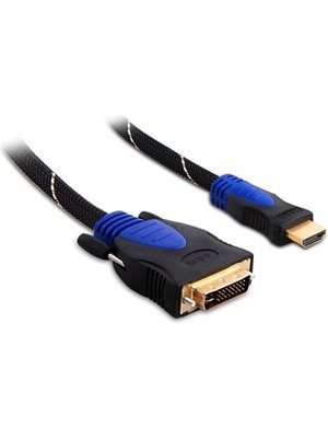 S-Link SLX-310 Hdmı/dvı 24+1 M 1.5m Altın Uçlu 24K + Kor.kılıf Kablo