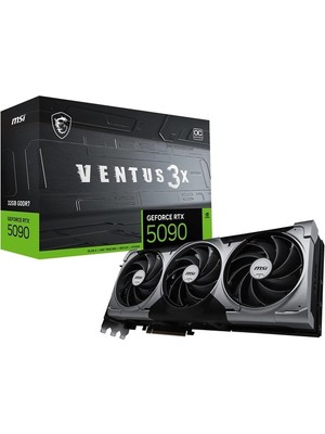 Msı RTX5090 32GB Ventus 3x Oc 32G Gddr7 512BIT HDMI Dp Pcıe 5.0