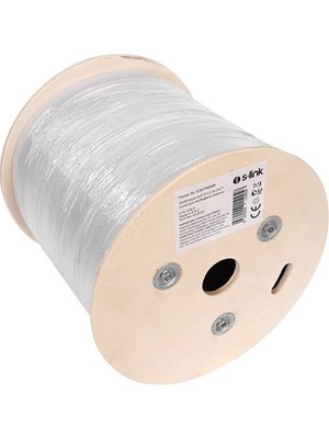 S-Link SL-CAT7100M 100M Siyah S/ftp Cca Cat7 Gold Uçlu Ağ Bağlantı Kablosu