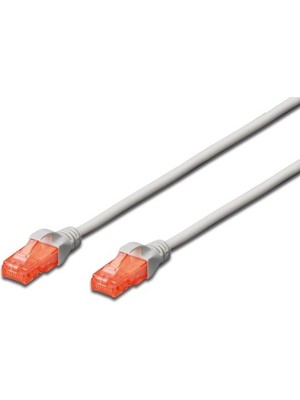 Dıgıtus 10M Cat6 Utp DK-1617-100/B Gri Patch Kablo