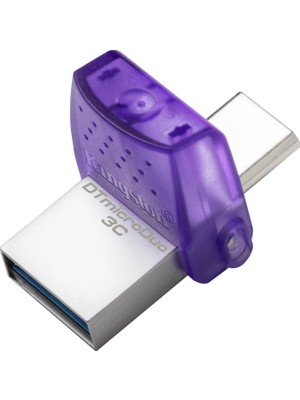 Kingston 128GB Datatraveler Microduo Typc C USB Bellek (DTDUO3CG3/128GB)