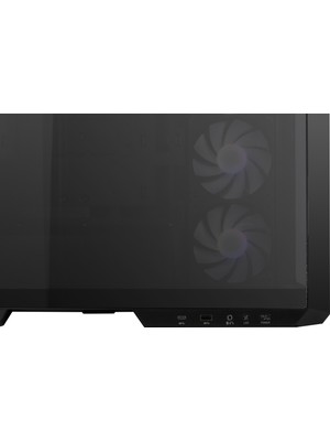 Msı Mag Pano M100R Pz 4X120MM Fan Temperli Cam Psu Yok Matx Panoramik